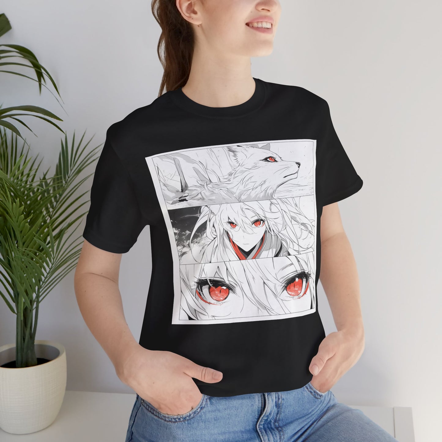 Kitsuneline // Anime Fox Eyes Tee