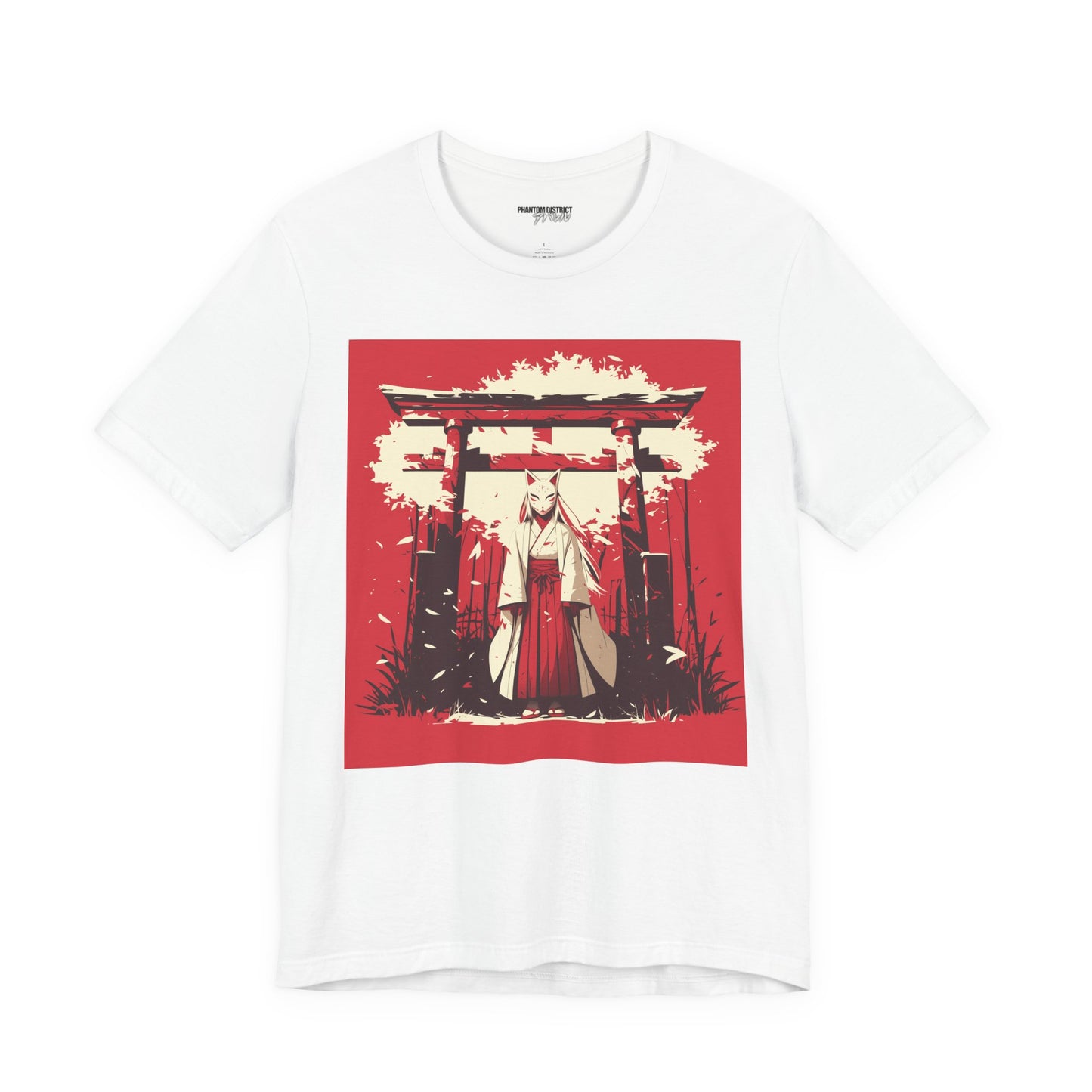 Kitsune Gate // Torii Graphic Tee – White