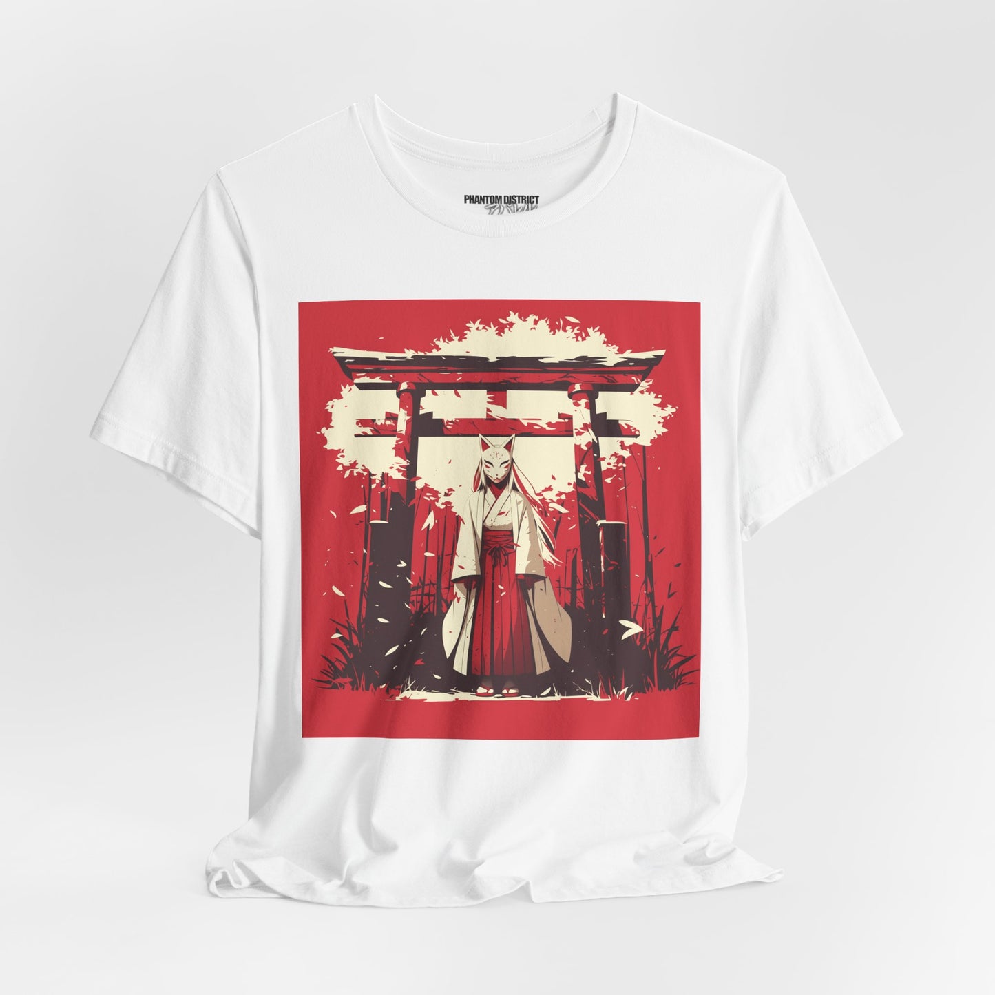 Kitsune Gate // Torii Graphic Tee – White