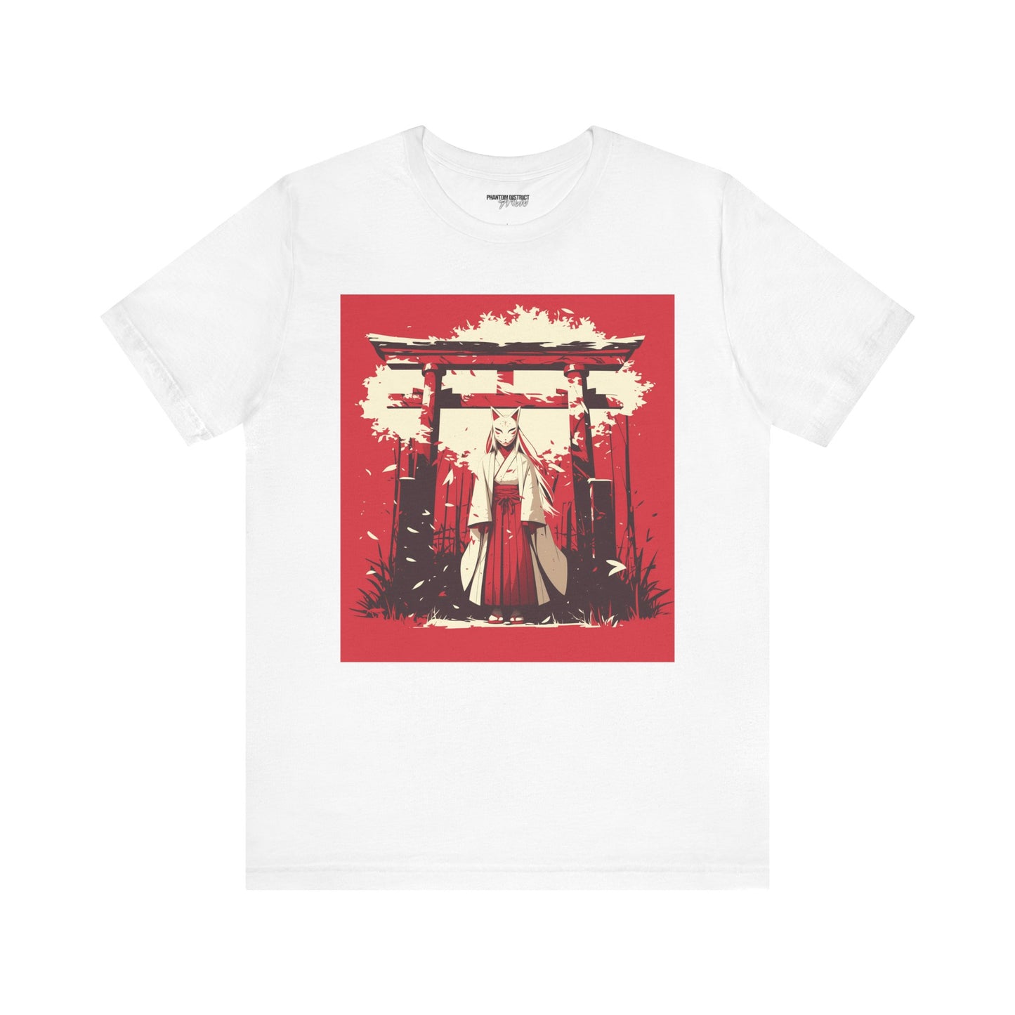 Kitsune Gate // Torii Graphic Tee – White