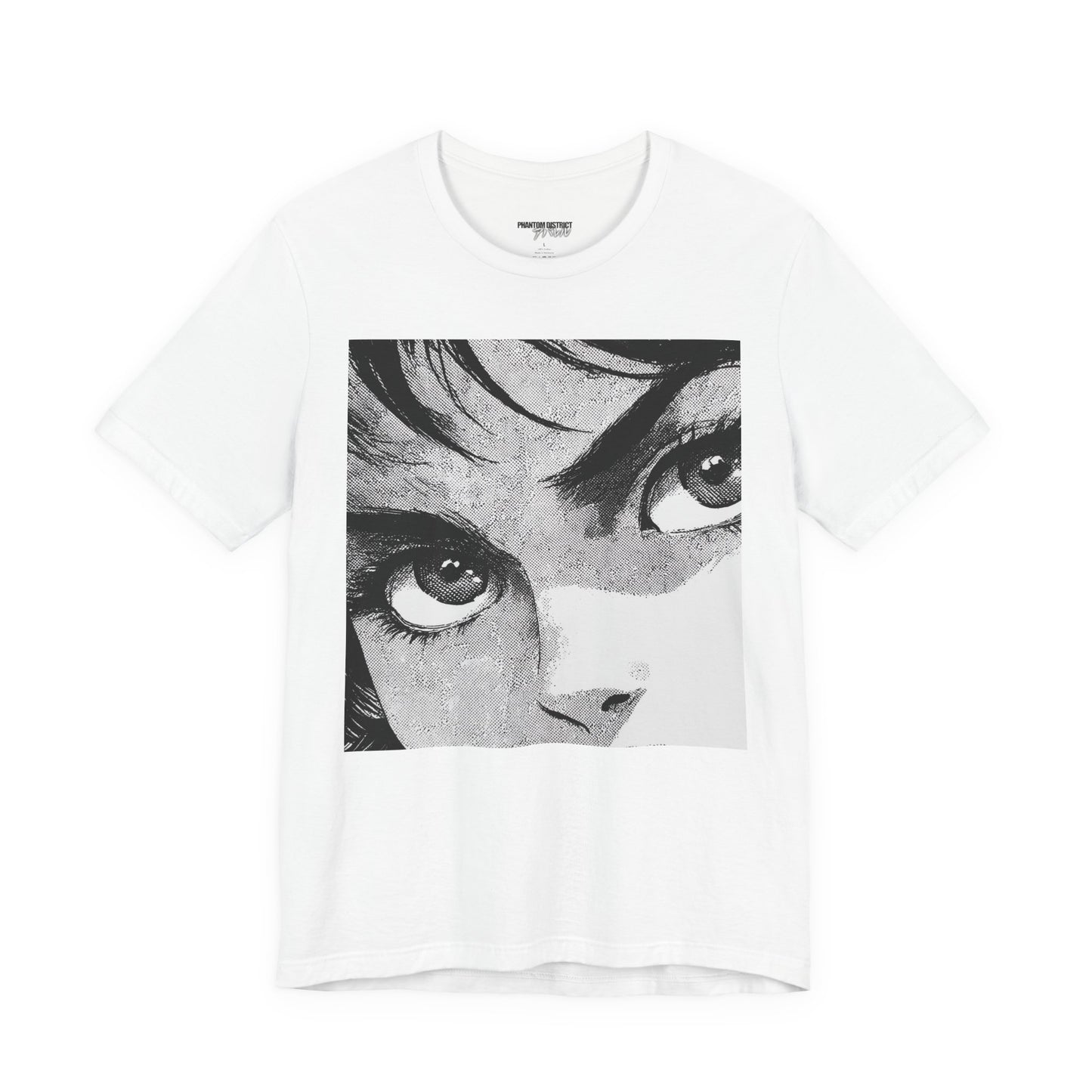 Stareframe // Vintage Manga Eyes Tee — Anime Art Graphic T-Shirt