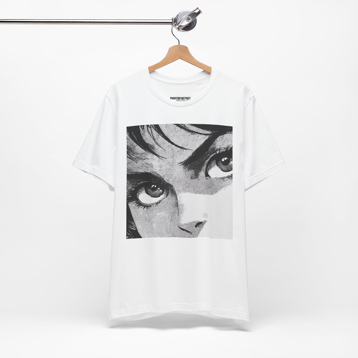 Stareframe // Vintage Manga Eyes Tee — Anime Art Graphic T-Shirt