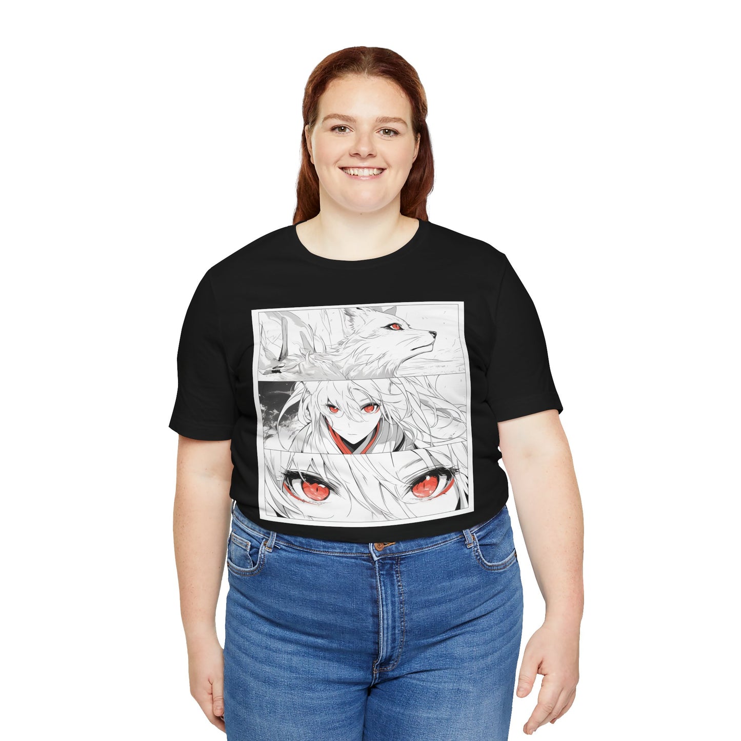 Kitsuneline // Anime Fox Eyes Tee