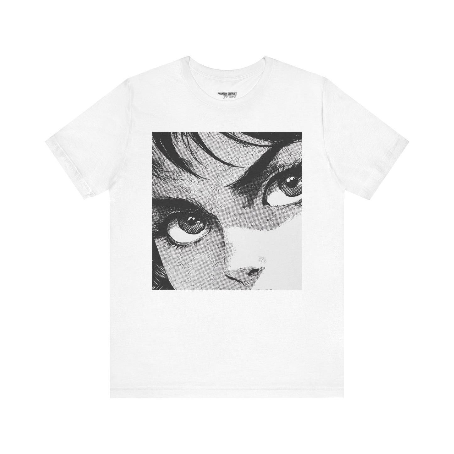 Stareframe // Vintage Manga Eyes Tee — Anime Art Graphic T-Shirt