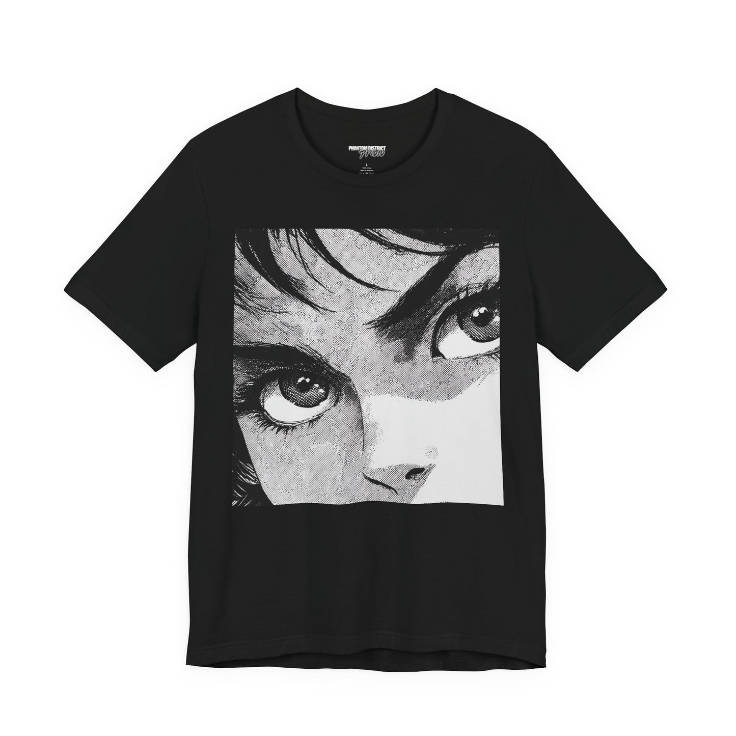 Stareframe // Vintage Manga Eyes Tee — Anime Art Graphic T-Shirt