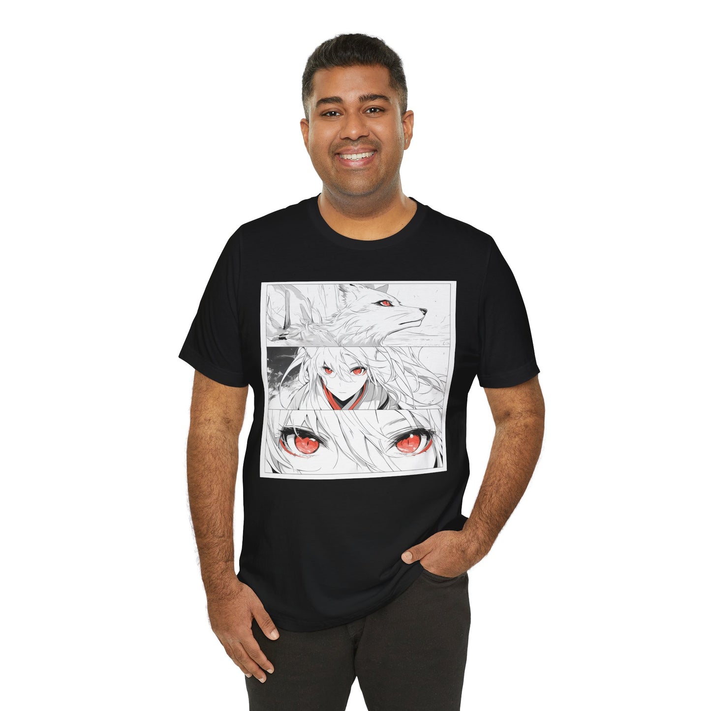 Kitsuneline // Anime Fox Eyes Tee